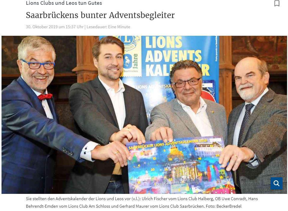 Vorstellung des Adventskalender 2019